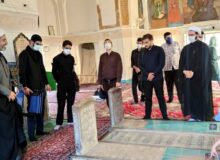 اردوی یک روزه بازدید طلاب از تخت فولاد اصفهان