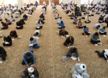 حضور طلاب مدرسه علمیه نمونه در المپیادهای علمی